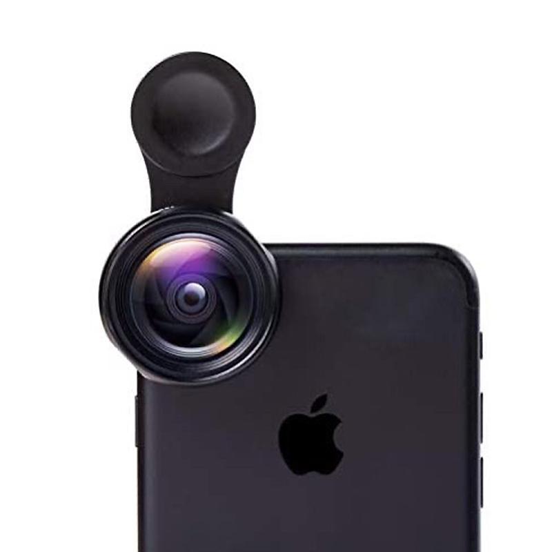 2022 New Design HD 100mm Super Macro Lens for Mobile Phones High Resolution Camera Lens Accessory чёрный