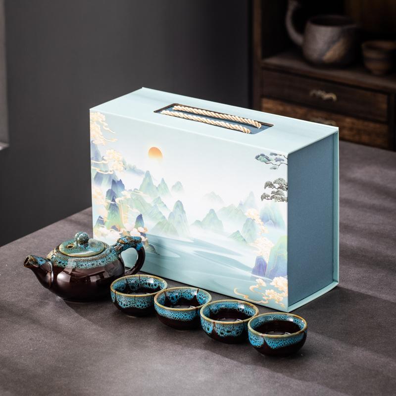Keramiska varor souvenir presentförpackning teservis företagsevenemang gåva
