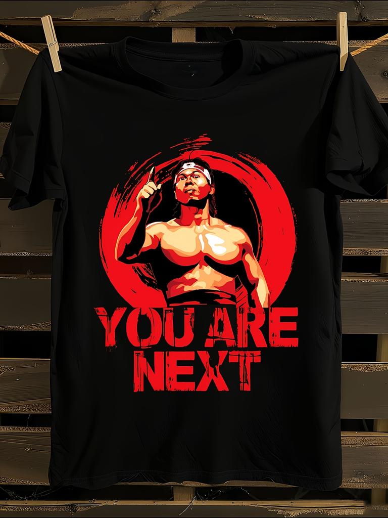 Bloodsport Movie Vintage T-Shirt Mens Tshirt Womens Tshirts with Letters Print Short Sleeves T-Shirt Casual Street Tee Shirt Top