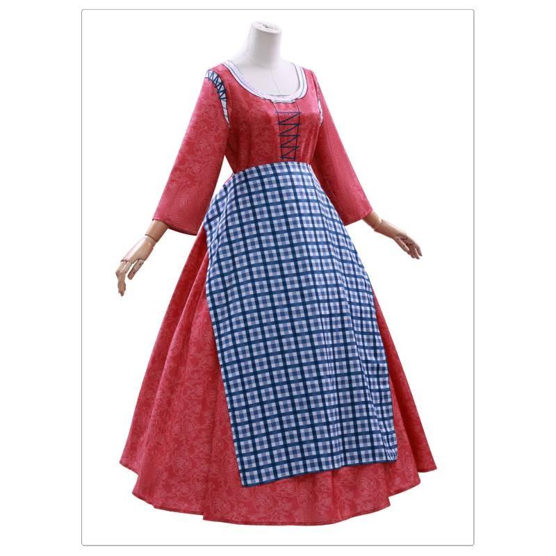 Magical White Snow Princess Maid Costume For Women Ideal For Cosplay And Themed Events