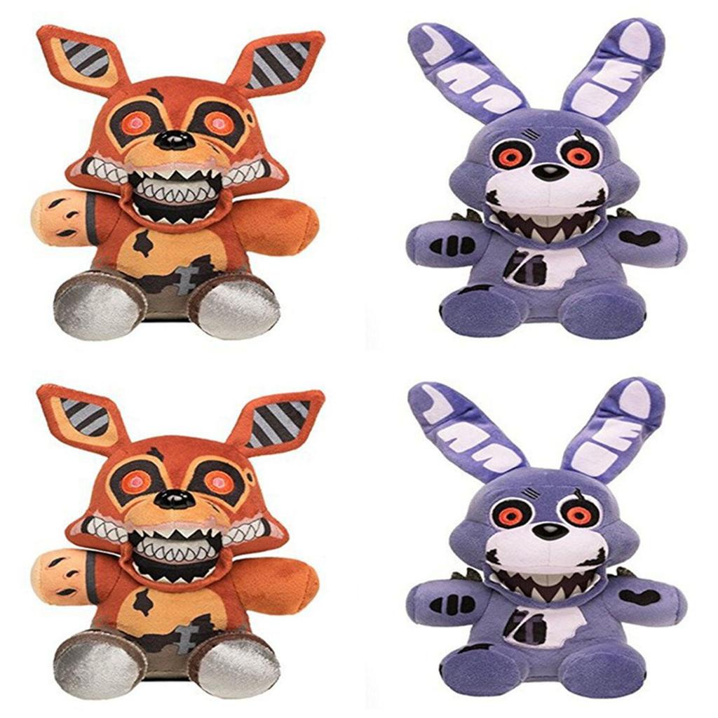 Five Nights At Freddy's Plush Toy Soft Stuffed Animal Chica Bonny Foxy Kids Gift 18cm