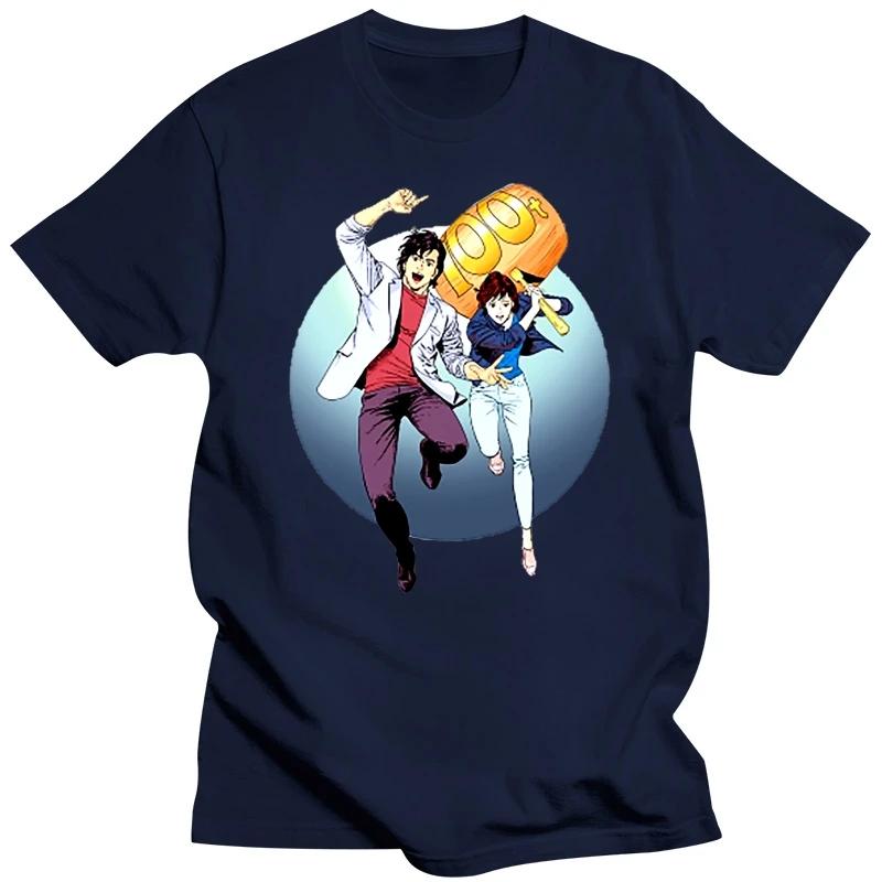 Anime Manga Funny Novelty Casual T-shirt Pop Style Skate Unisex Men Men Top Tee Ryo Saeba Is A Lascivious City Hunter T Shirt