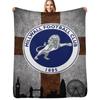 Millwall Londra Coperta Plaid Coperta Calda Multiuso per Soggiorno Camera da Letto