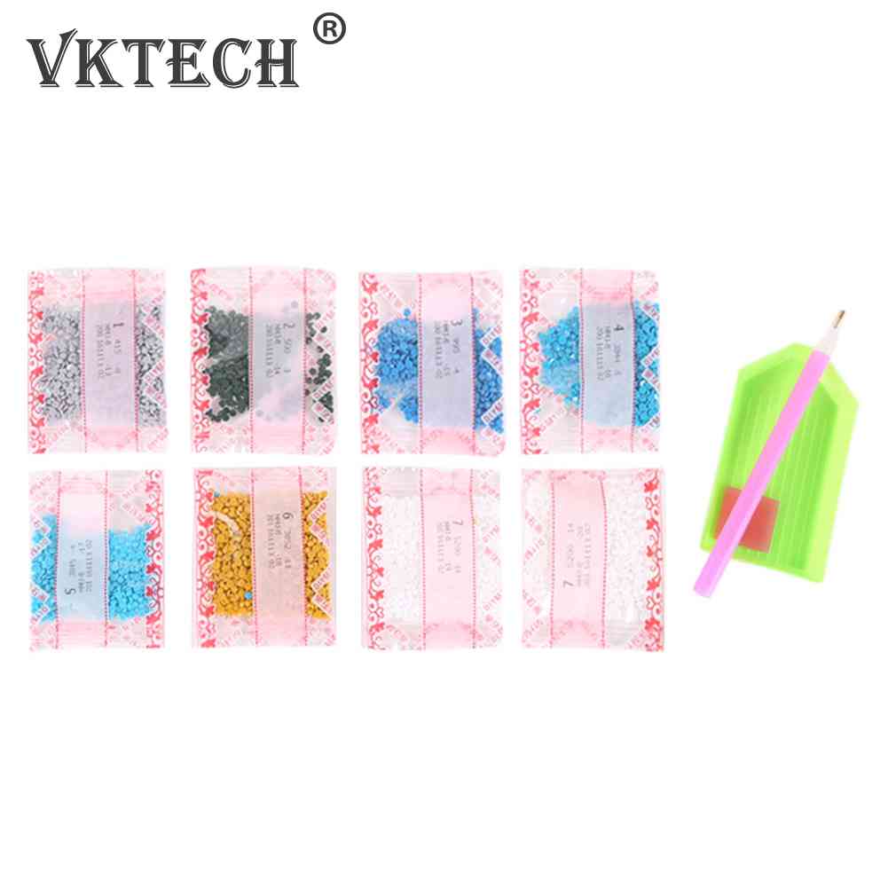8/5Pcs Diamond Painting Keychain Diamond Mosaic Kit DIY Diamond Art Keychains Rhinestone Pendant Gem Keychains Lady Bag Pendant