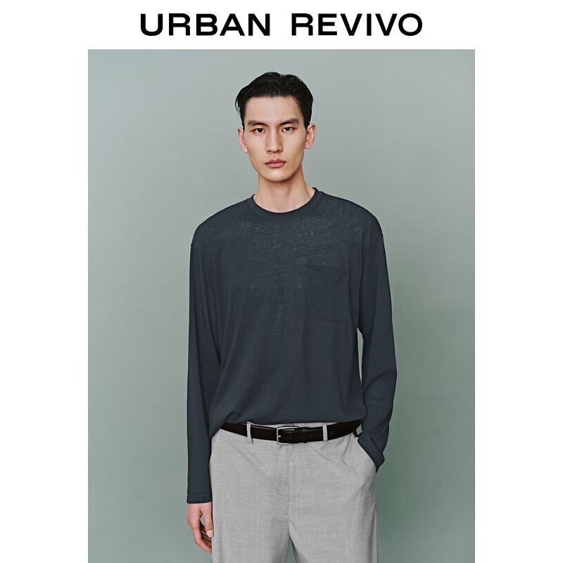 UR Men s Long Sleeve Pocket T-Shirt XXL