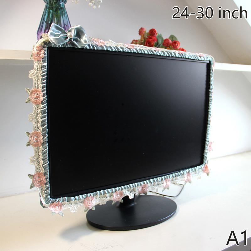 Чехол для телевизора Fairy Style 24-38 дюймов защитная палка для монитора компьютера настенный изогнутый экран для рабочего стола мягкая ткань для рукоделия 889₽