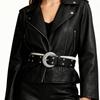 Rivets Punk Studded Belt Adjustable Buckles For Men Women Casual Wear Adjustable Length