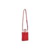 Michael Kors Vincent Logo Print Magnetic Closure Leather Crossbody Shoulder Tote Mini Bag Women Bags Crimson 35F4G2VC0T-2610