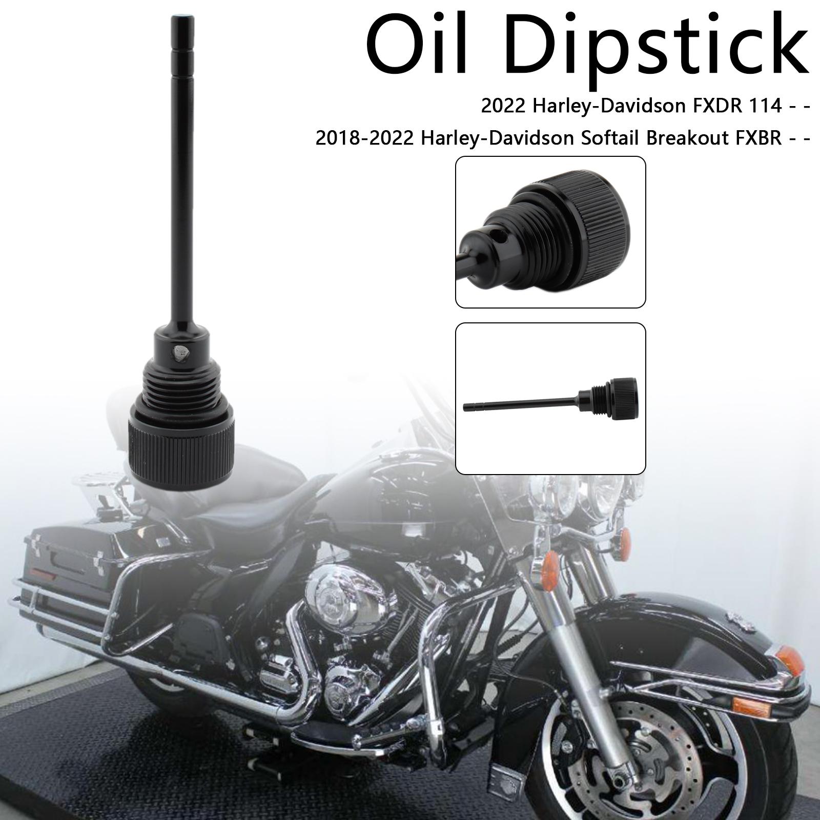 

1105-0022 Масляний щуп Кришка бака Заглушка Для Softail Road Glide 07-19 чорний