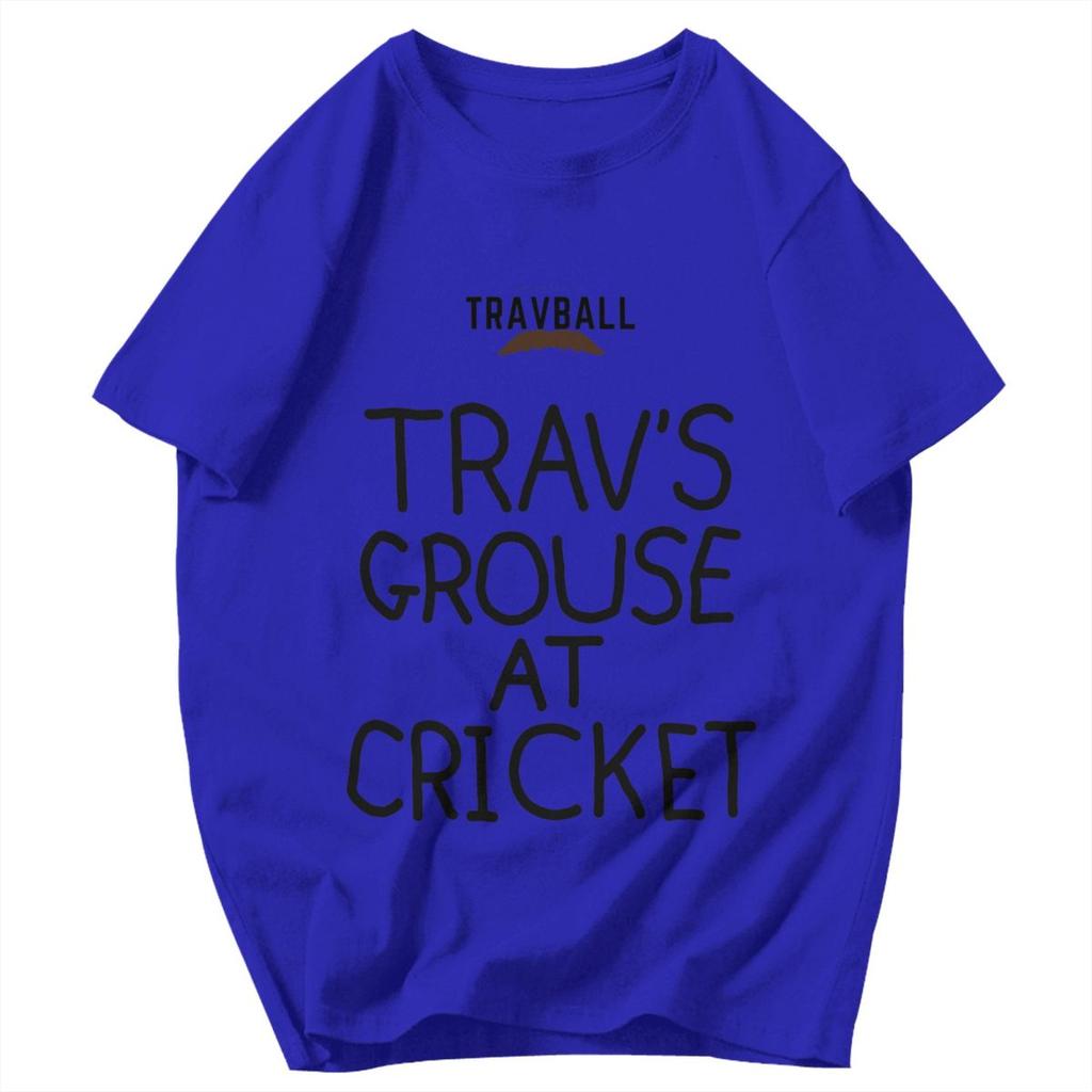 Men T Shirt Travball Travis Head Funny Summer Y2K Graphic Crewneck Unisex Clothes T Shirts