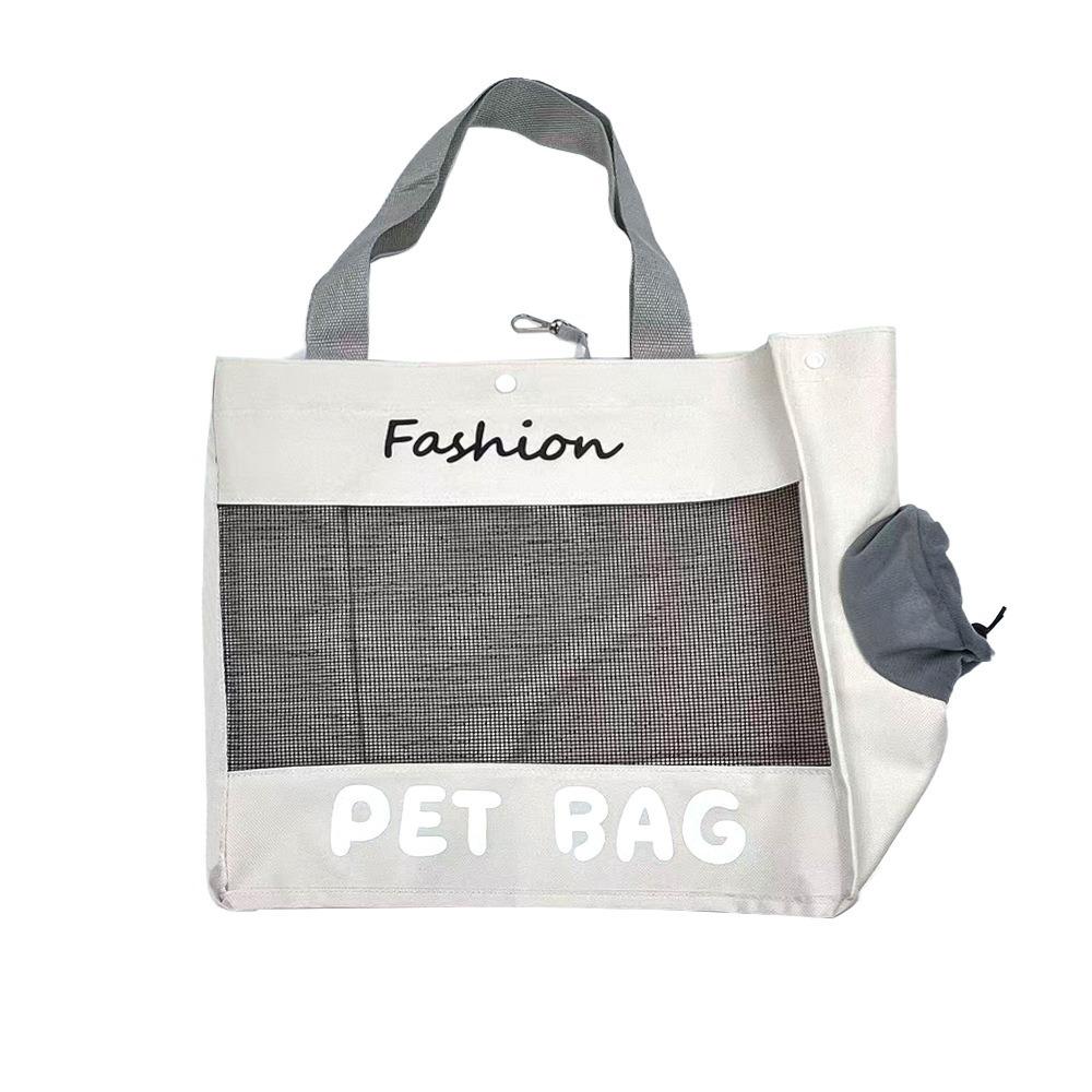Large Capacity Pet Carrier Bag Soft Breathable Cat Shoulder Bag Cats Carrying Case Camping