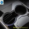 For Tesla Model 3 2018 - 2024 / Model Y  - 2024 Car Front Center Water Cup Holder Card Storage Container Box Accessories