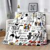 Friends Klassische TV-Serie Decke Charakter Muster Kollektion Flanelldecke Weiche Tagesdecke Sofa Wärmende Abdeckung Weihnachtsgeschenk