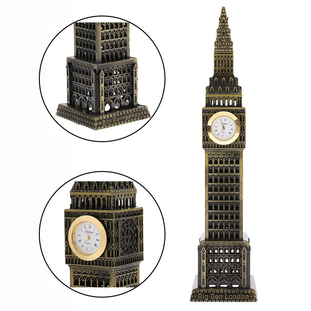 Crafts Handicraft Decoration Big Ben Model Big Ben Tower Sculpture Home Decoration Desktop Ornament