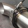 Universal 3" Inch 2" Inch Stainless Steel V-Band Turbo Downpipe Exhaust Clamp Vband 76mm 50mm