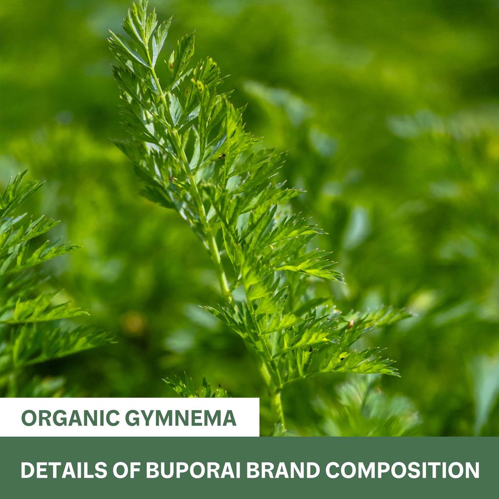 Organic Gymnema Capsules Support Balanced Health, Enhance Pancreatic Function, Are Vegan, and Suitable for Adults.