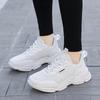 Women's shoes new spring and summer mesh breathable platform sports shoes women's running shoes casual white shoes