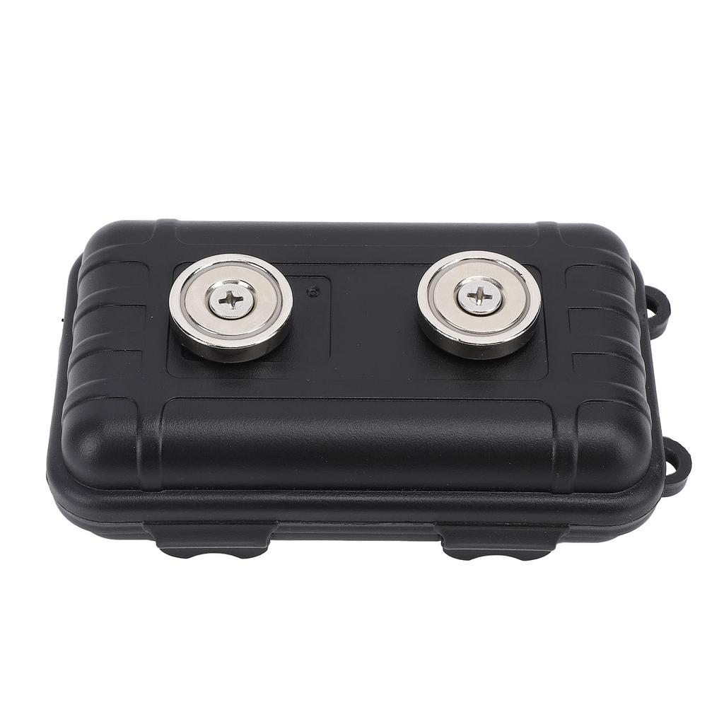 Magnetic Key Box Under Car Concealed Tool Holder Storage Organizer for Security Labels Spare Keys