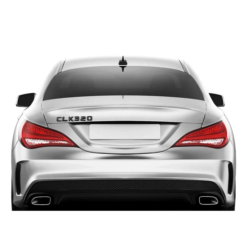 Car-Styling For Mercedes Benz CLK350 CLK320 CLK430 Trunk Rear Number Letters Badge Emblem Sticker For C208 C209