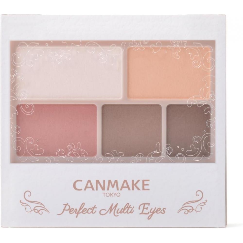 Canmake Perfect Multi Eyes 09 Rose Panna Cotta Eyeshadow Palette Eyeshadow Eyebl