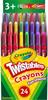 Effets amusants Crayola ! Crayons Twistables - 24/Paquet (Importation parallèle)