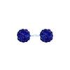 HX6F 100pcs 10mm Disco Ball Clay Beads Round Diamond Clay Bead Jewelry Craft Supplies