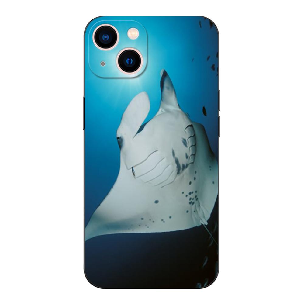 Black Tpu Case For Huawei Honor 20 Lite 10 10i 20S 30S 30 7A 5.45 7s 7C 5.7 Cover Animal Manta Ray