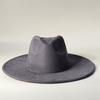 Cappelli Fedora Rancher in Camoscio Vegano Cappelli Vuoti per Burning Cuore Multicolore a Forma di Cappello 9.5cm Ala Unisex Cappello Jazz Cappello da Chiesa