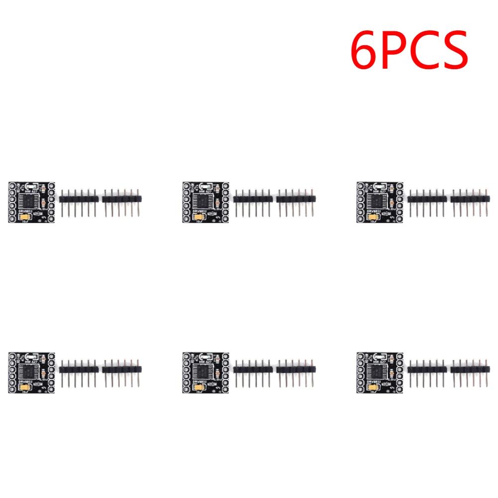 1-10PCS DRV8833 2 Channel DC Motor Drive Module Board 1.5A 3V-10V Single H-Bridge 2pcs 6Pin Stepper Motor DC Gear Motor Driver