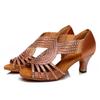 Satin Latein Tanzschuhe für Damen Erwachsene Sexy High Heels Strass Ballroom Tanzschuhe Tango Salsa mit Absatz 7,5cm