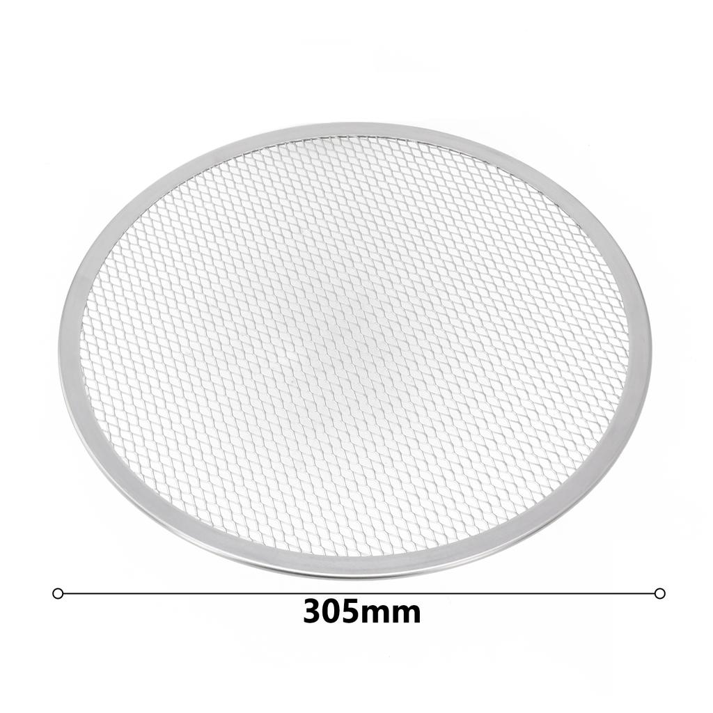 Baking Plate Tool Tools Gadgets Barbecue Essential Edge Pizza Mesh Plate Baking Outdoor Gadgets Tools Aluminum