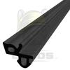Seal for PVC windows S-1586 WITAL BLACK 1m