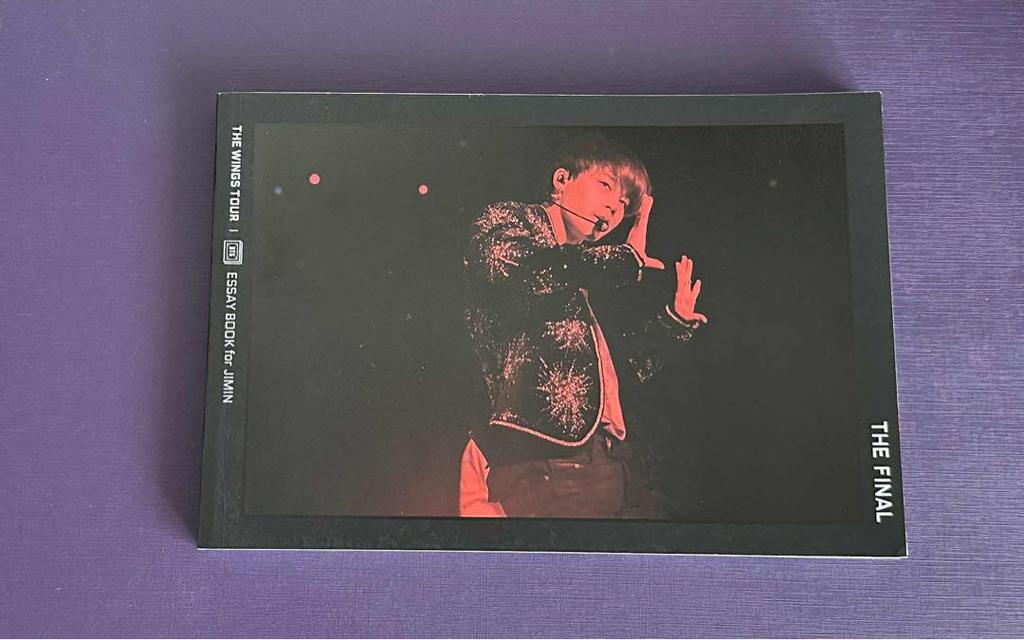 [USED] BTS Wings Tour Final Official Essay Book Jimin