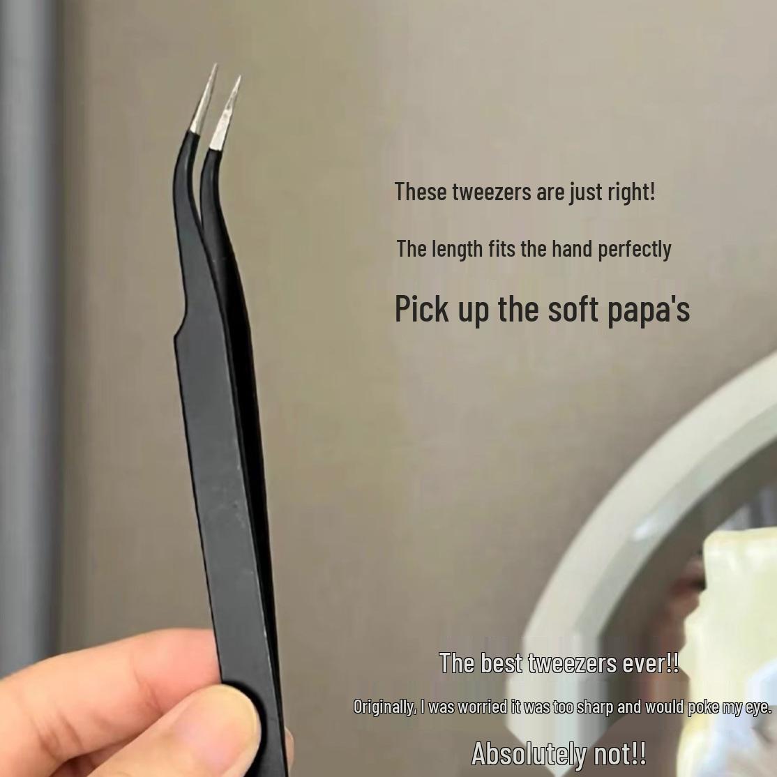 FAICCIA Rhinestone False Eyelashes - Glue-free, Fox-like, Elf Cosplay, Radiant Starlight, Photogenic