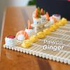 1 Sett Sushi Sjakkspill med Rullemattespillbrett Bento Oppbevaringsboks Barn Voksne Bærbar Reise Pedagogisk Håndrullet Sjakkbrettspill Leke