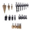 26pcs 6-Piece Countersink Bit Chamfer Drill Bit Set Wood Plug Cutter Set  Woodworking Projects