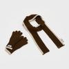 RECLOW FROZEN MUFFLER GLOVE SET COCOA