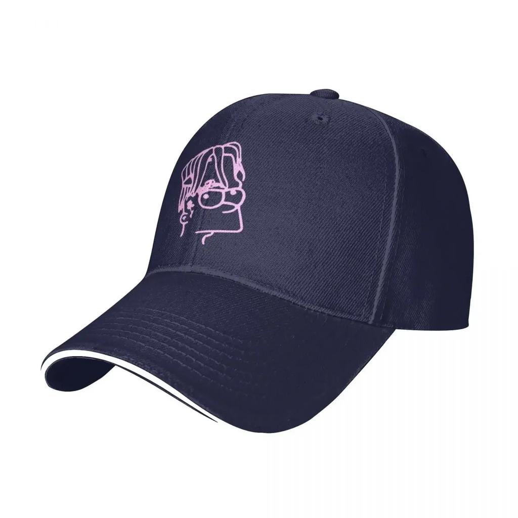 Harajuku Pink Lil Peep Style Bart Hellboy Custom Baseball Caps For Womens Personalized Male Beach Dad Hat Peaked Cap