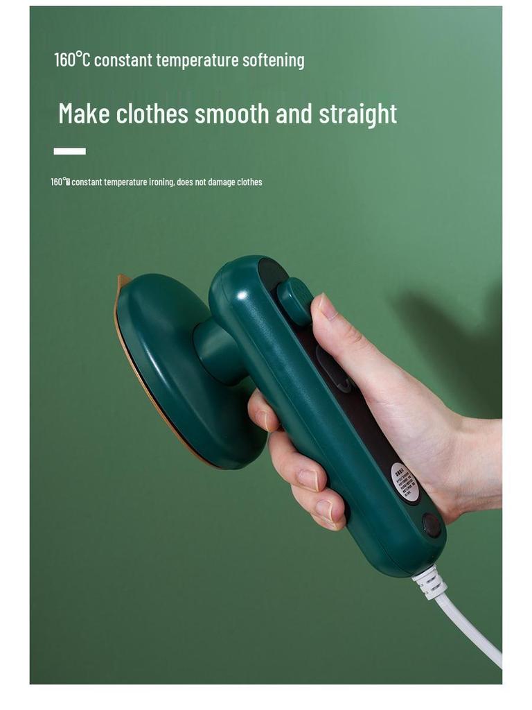 Portable Mini Garment Steamer: Handheld Multifunctional Electric Iron for Household Use