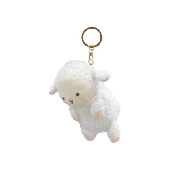 Yamani Tsumamikko Zipper Mascot Sheep Approx. H12.5 X W7 X D5.5cm 11636