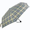Triple Fold Light Weight Black Checkered Sun Protection And Shading And Super Large Wind Resistant Sun Rain Dual-Use Umbrella