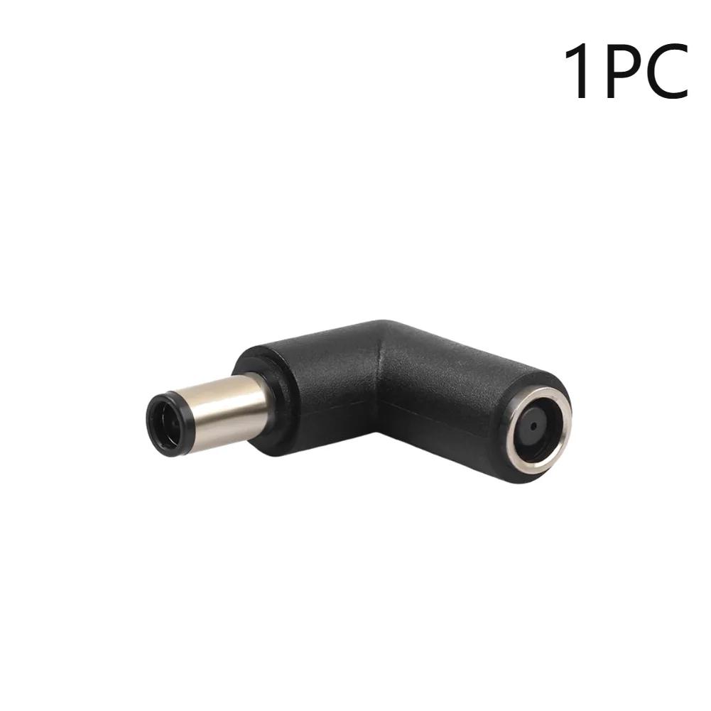 

DC 7.4mm X 0.6mm Female To Male 90 Degree Right Angled DC Power Plug Connector Adapter Converter for DELL HP Laptop Tablet PC Other