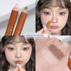 Even Beginners Can Get Started Quickly! Double-Ended Contouring Pen, Eye Shadow Pen, Facial Brightening Shadow Pen, Nose Shadow Pen, Natural
