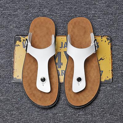 Men's Flip Flops Casual Beach Slippers Plus Size Fashion Flip-Flop Slippers
