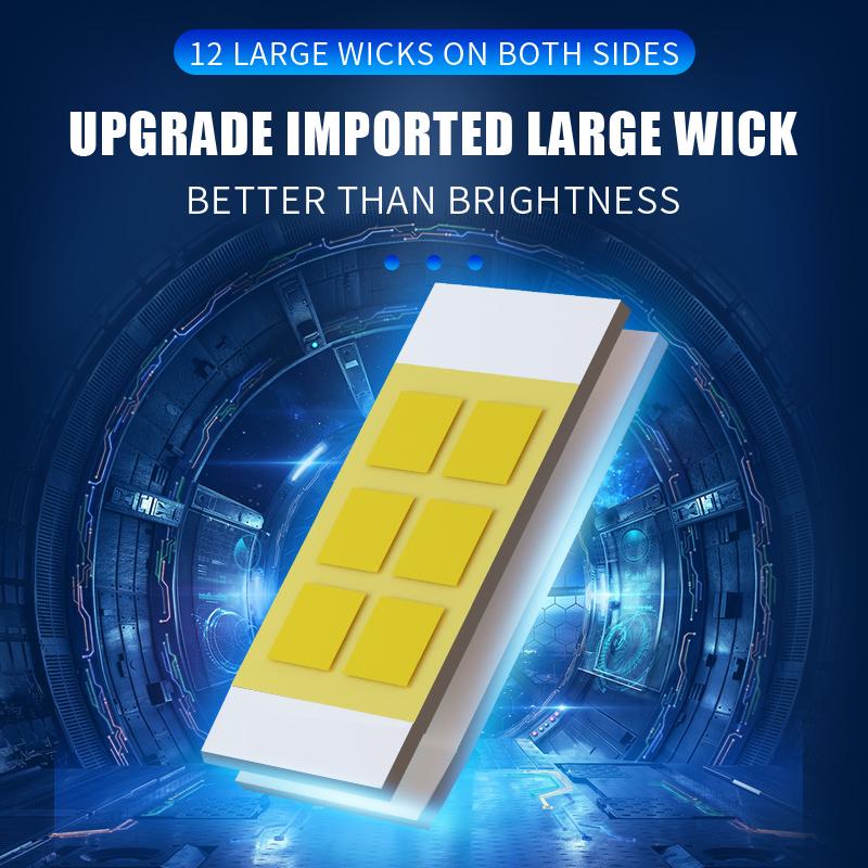 2PCS H1 H7 9006 LED Bulb HB4 Car Headlight Canbus Fog Light Daytime Running Light 32800LM 90W CSP LED 6000K White Plug and Play