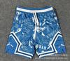 New 2026 summer loose and quick-drying men's AJ basketball shorts printed trendy sports casual pants source wholesale