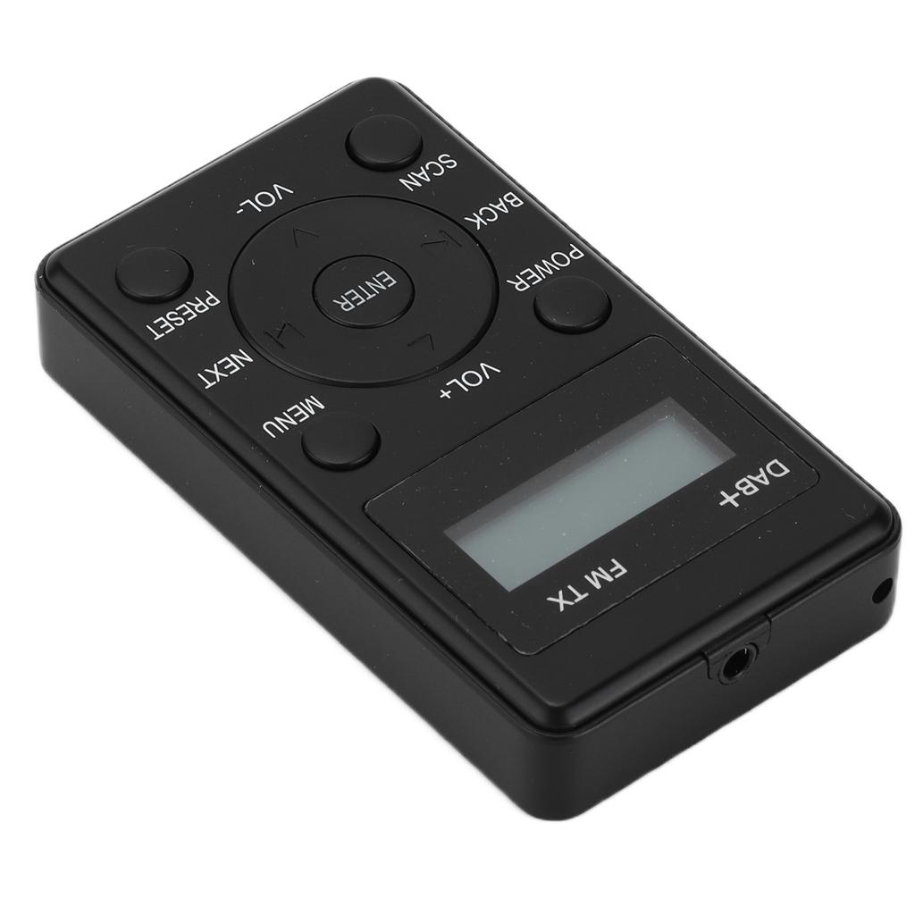 Przenośny Kieszonkowy Cyfrowy Odbiornik Radiowy DAB DAB+ Obsługa FM Czysty Dźwięk do Samochodu ze Słuchawkami