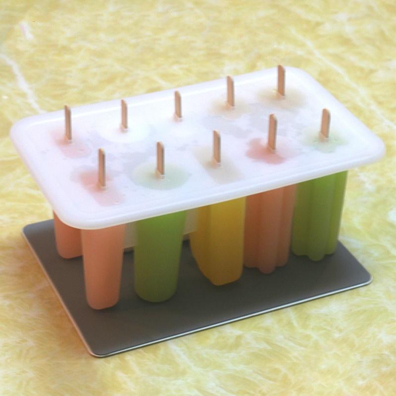Potravinářský silikon 10 sudá klasická forma na zmrzlinu Pekingská forma na starou zmrzlinu