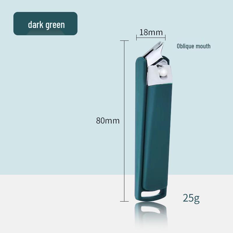 

Великі щипчики для нігтів з захистом від бризок для дорослих - Одиночні побутові кусачки для нігтів