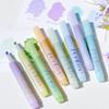 4pcs Perfume Highlighters Pens Glitter Colored Markers Sparkle Bling Bling Highlighter for Note Taking Stationery